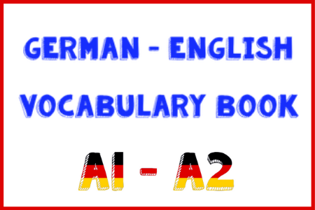 Best German - English Vocabulary Book of All Time - PDF